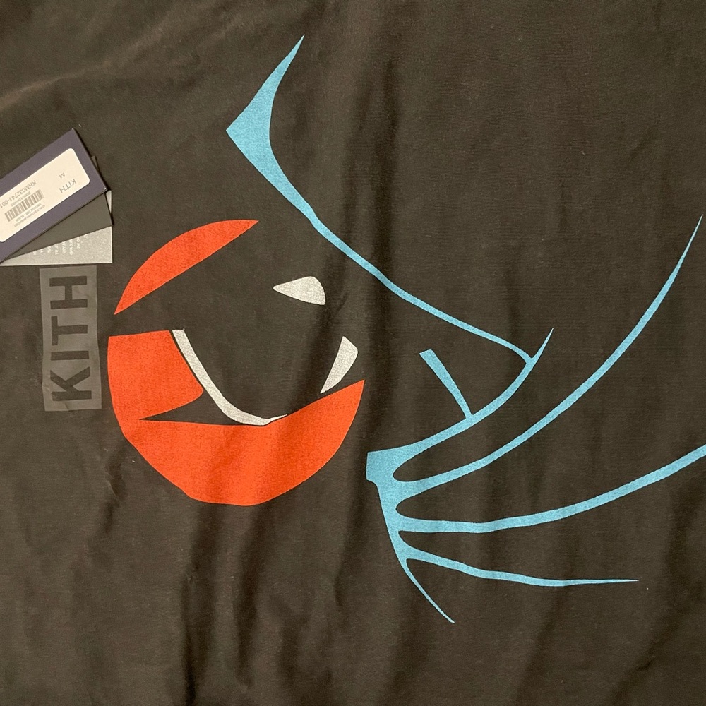Batman x Kith Animated Vintage Tee Black medium IN HAND